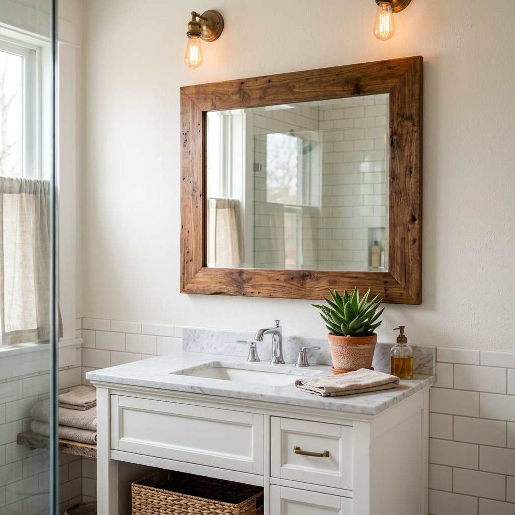 Upcycled Mirror Frame Ideas