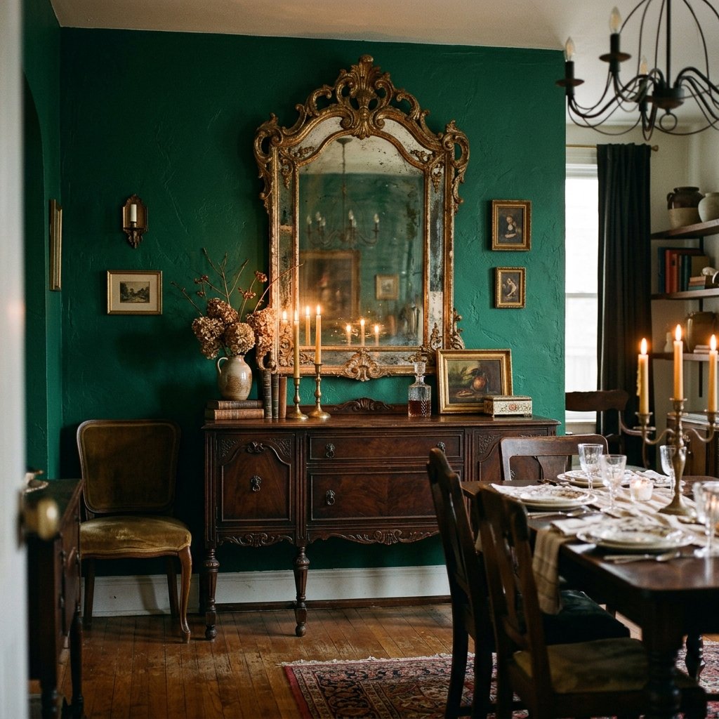 Vintage Mirror Dining Room Decor Ideas