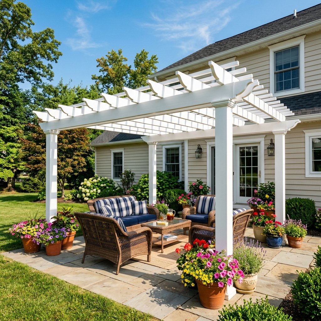 Vinyl Pergola Ideas