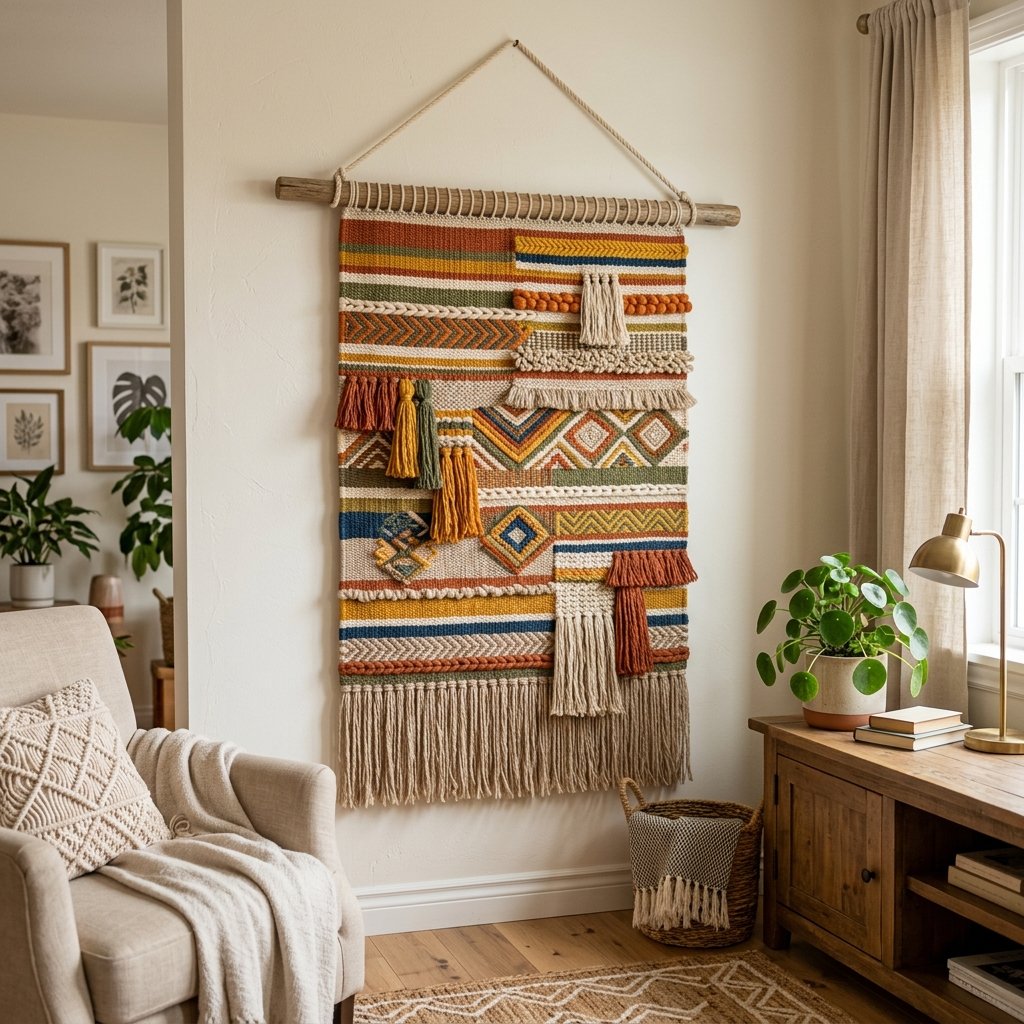 Woven Textile Wall Decor Ideas