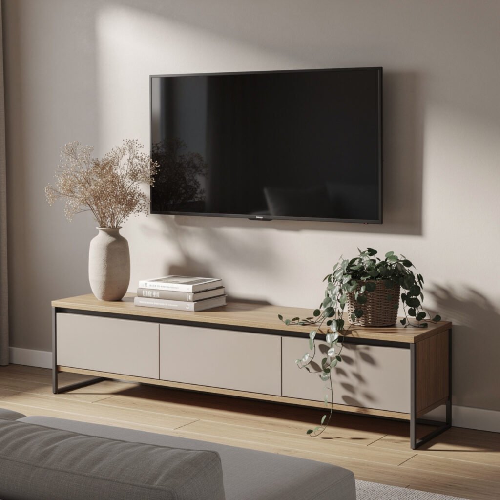 TV Console Styling Idea