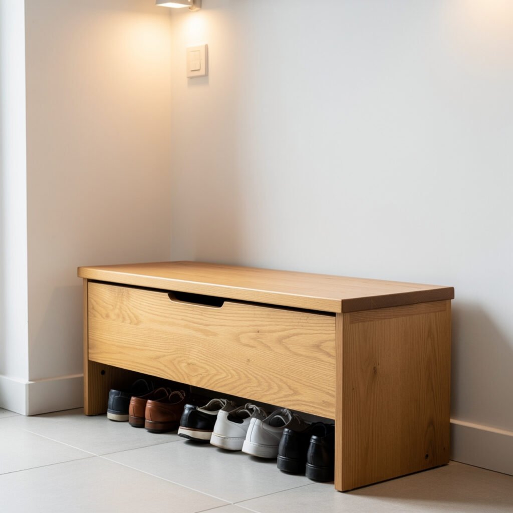 Entryway Bench with Storage Ideas