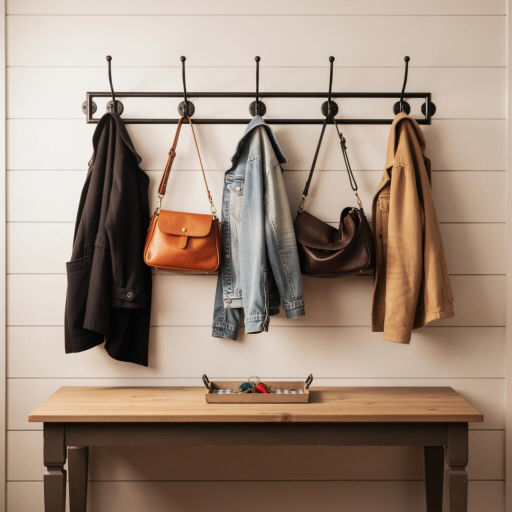 Console Table with Hooks Ideas