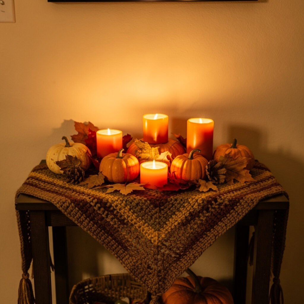 Seasonal Entryway Console Table Decor Ideas