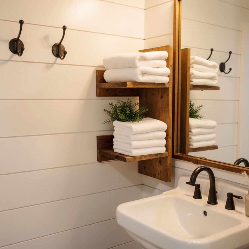25 Black Bathroom Decor Ideas for Every Budget and Every Style 8 Black Farmhouse Bathroom Ideas