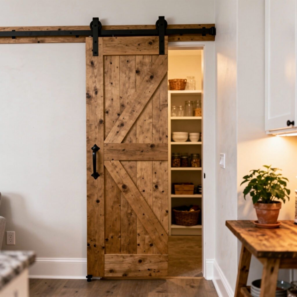 Barn Door Kitchen Pantry Ideas