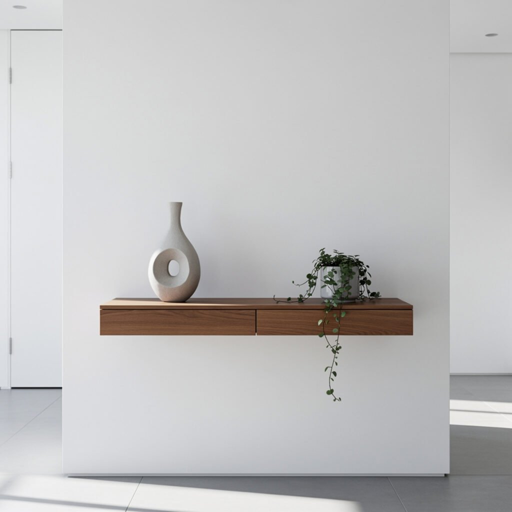 Floating Console Table Ideas