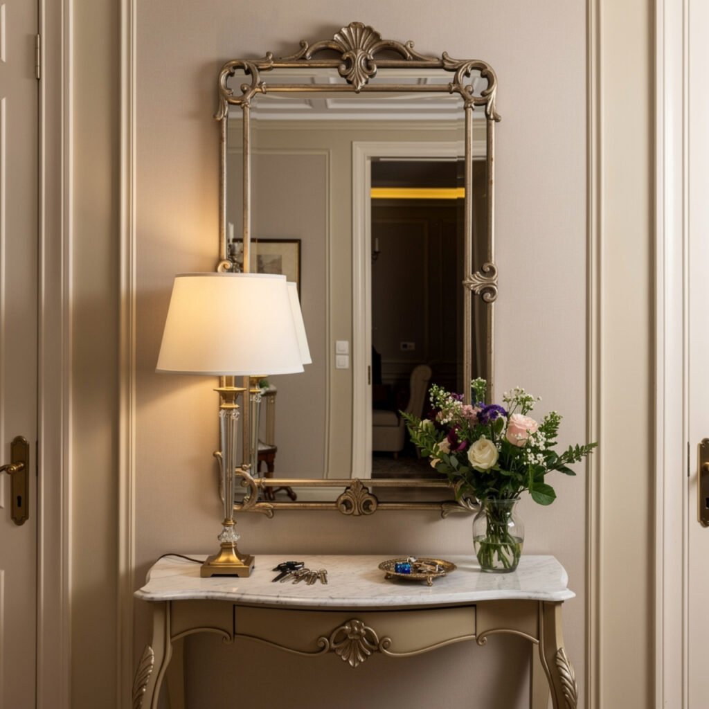 Mirror Above Console Table Ideas