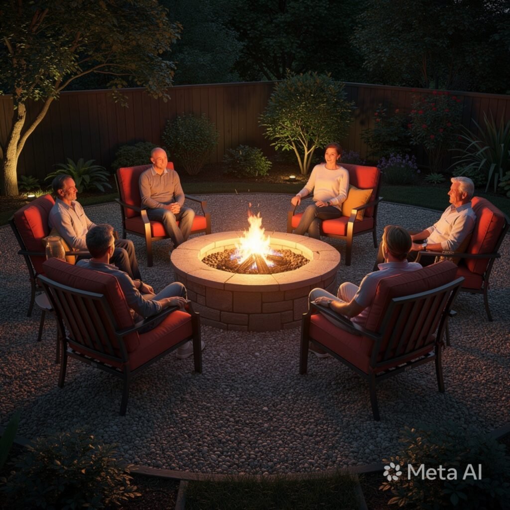 Fire Pit Sitting Area Ideas