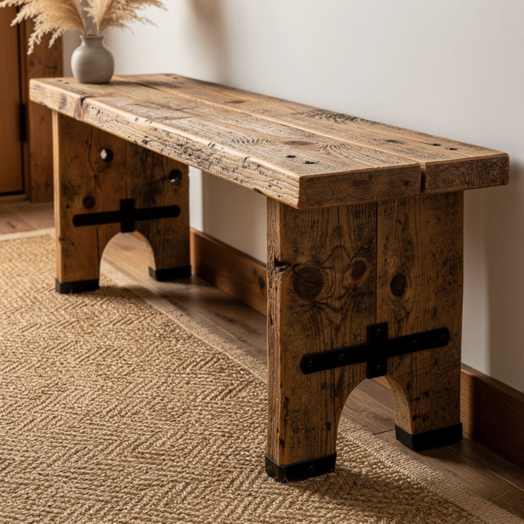 Rustic Entryway Bench Ideas
