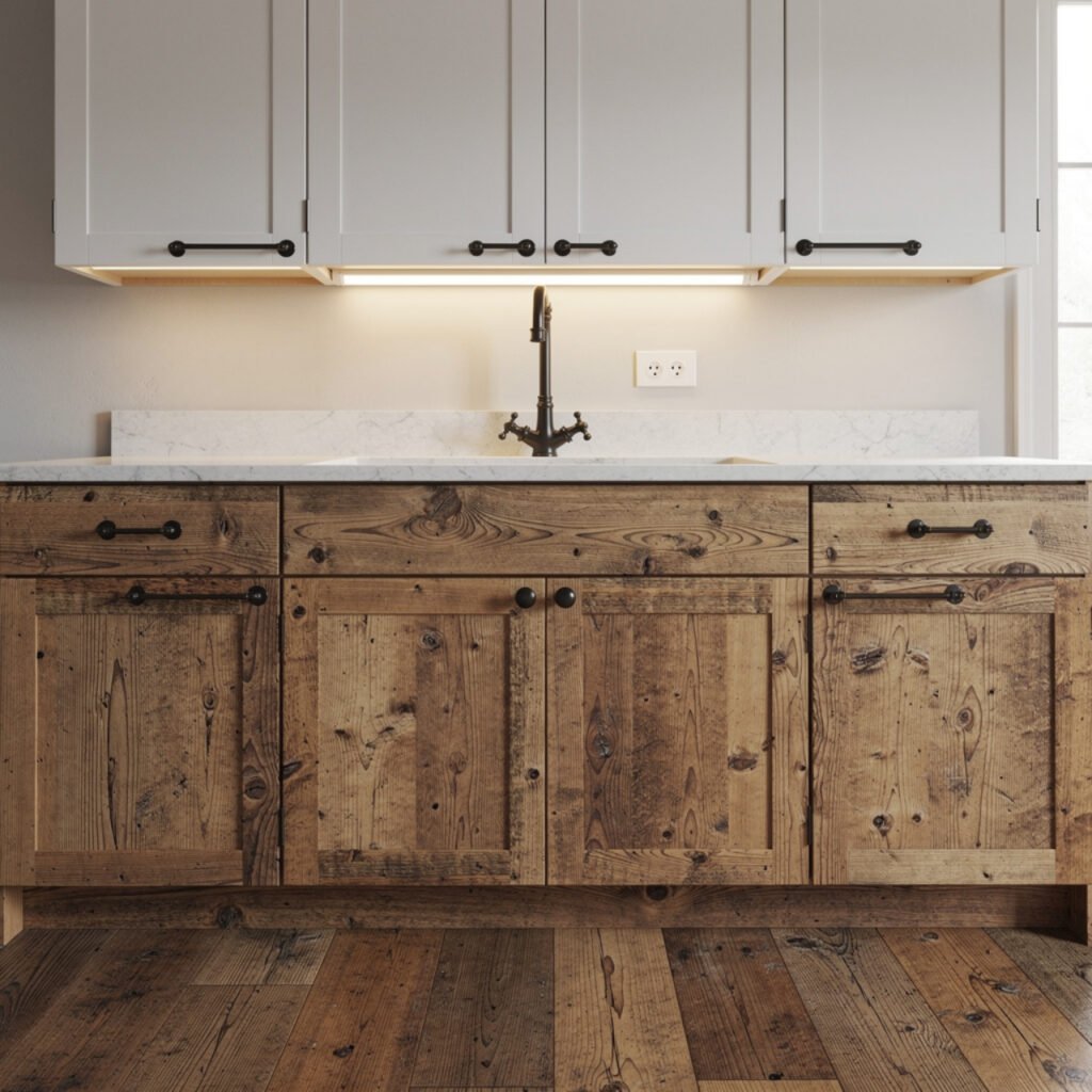 Reclaimed Wood Cabinet Ideas