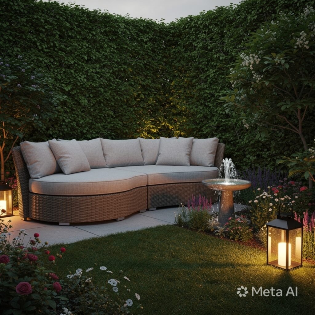 Backyard Retreat Seating Area Ideas
