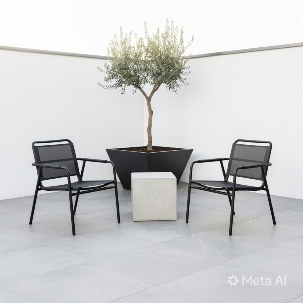 Modern Minimalist Yard Seating Ideas