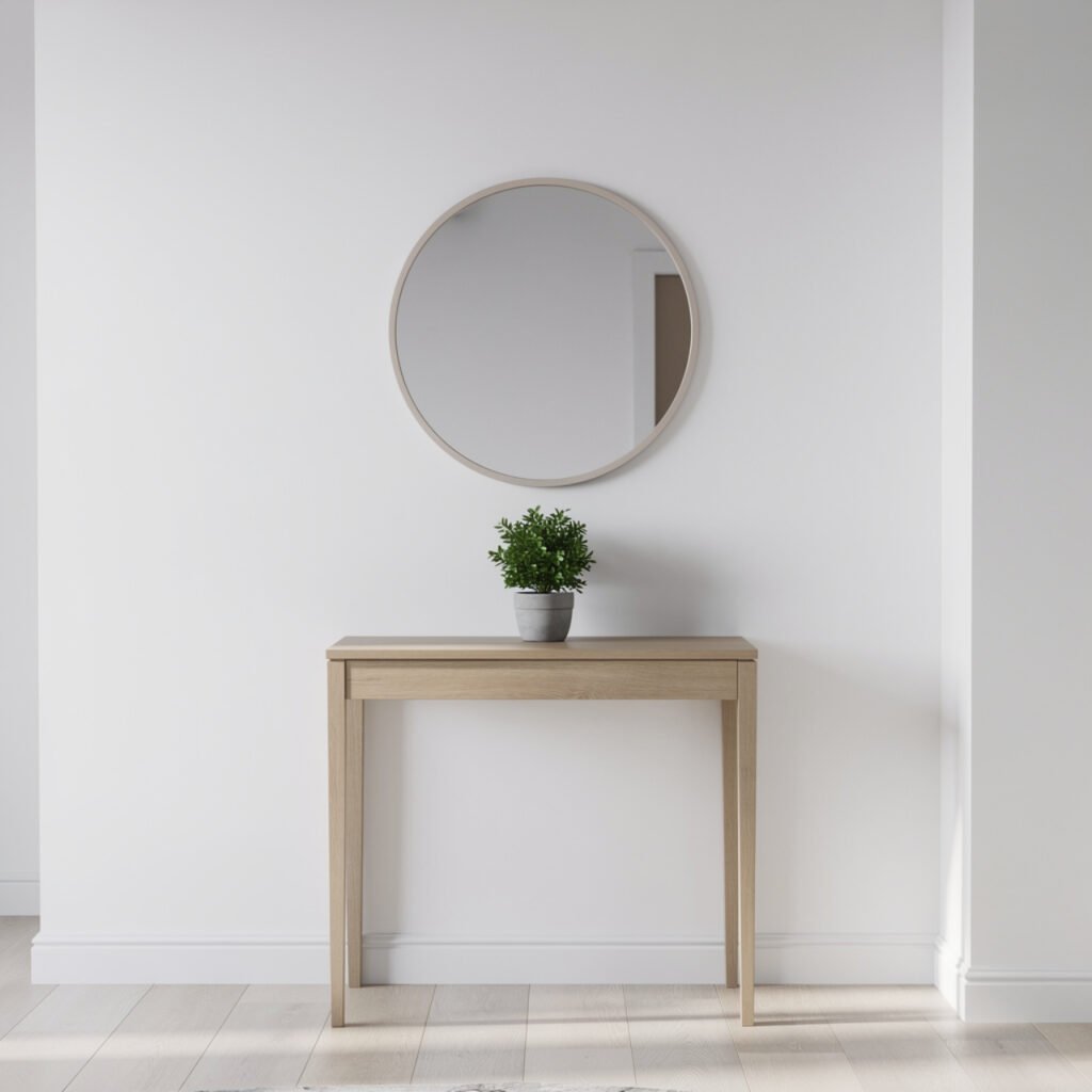 Narrow Console Table for Small Entryway Ideas