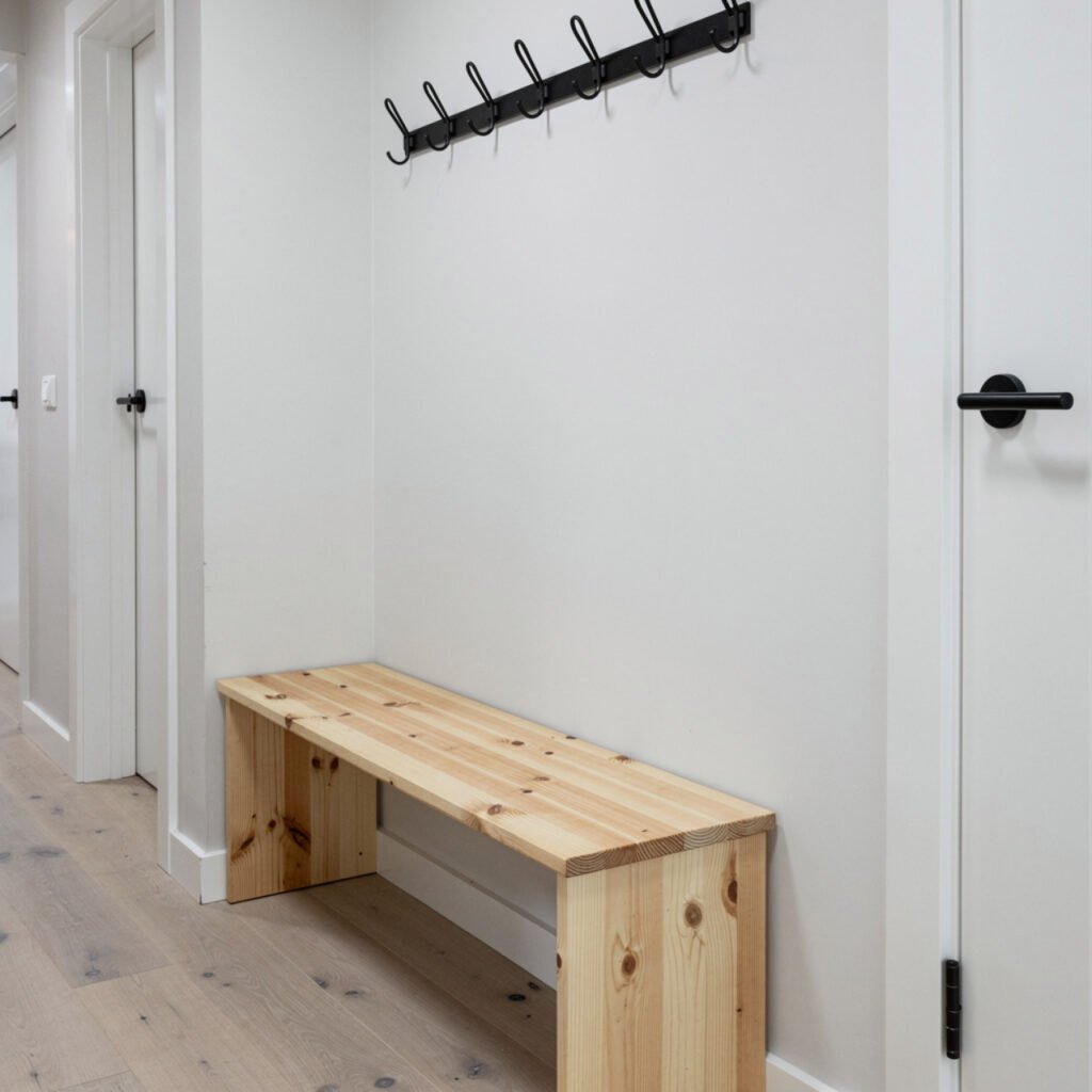 Narrow Entryway Bench Ideas