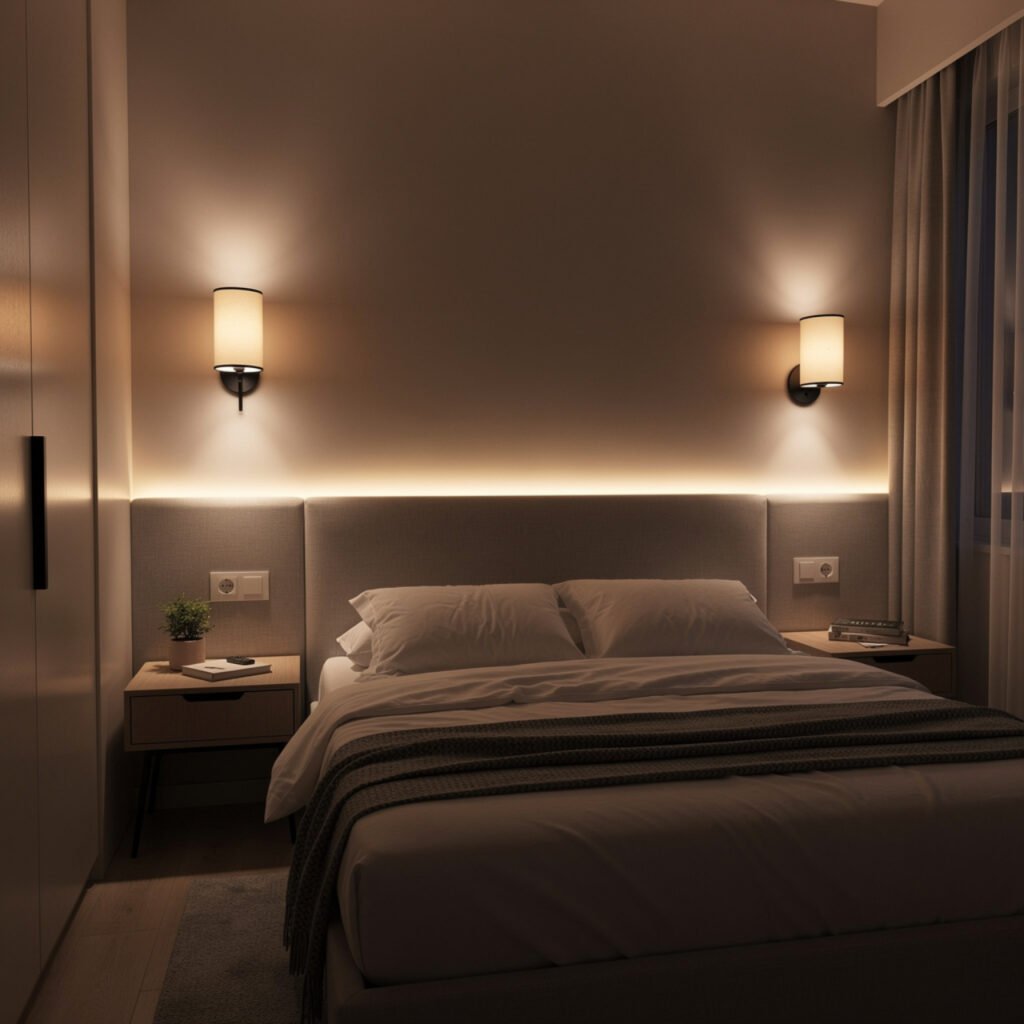 Modern Bedroom Lighting Ideas