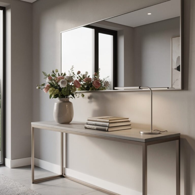 entryway console table