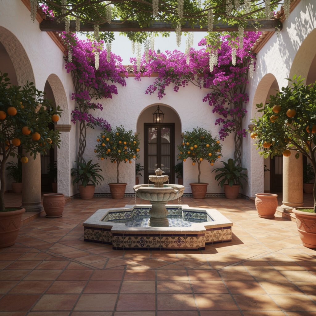 Spanish Courtyard Design Ideas