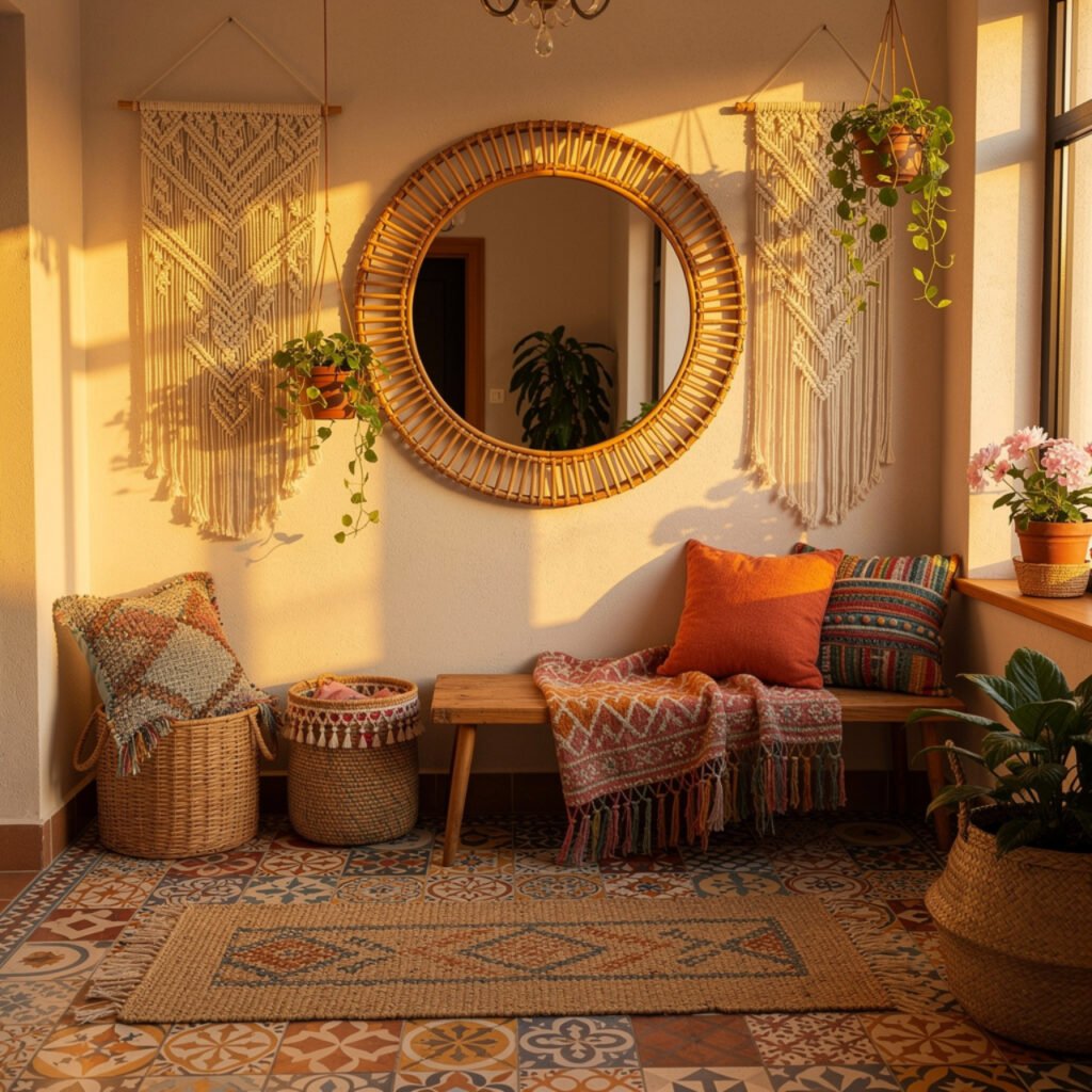 Boho Entryway Mirrors Ideas