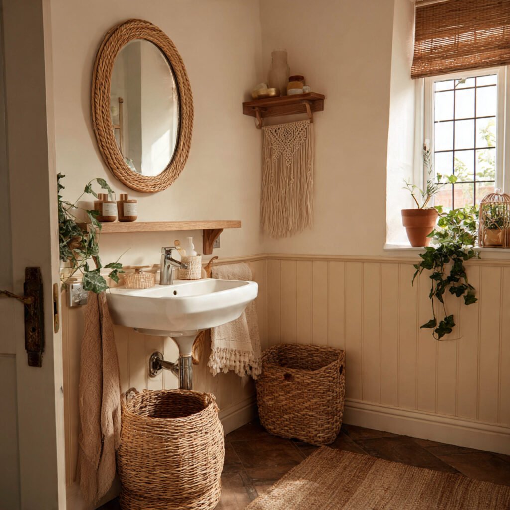 Boho Powder Room Ideas