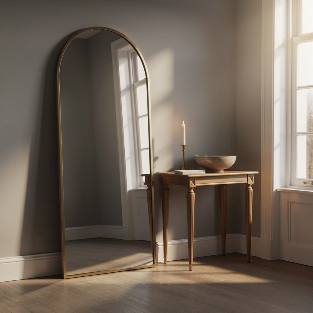 Arched Mirror for Foyer Ideas