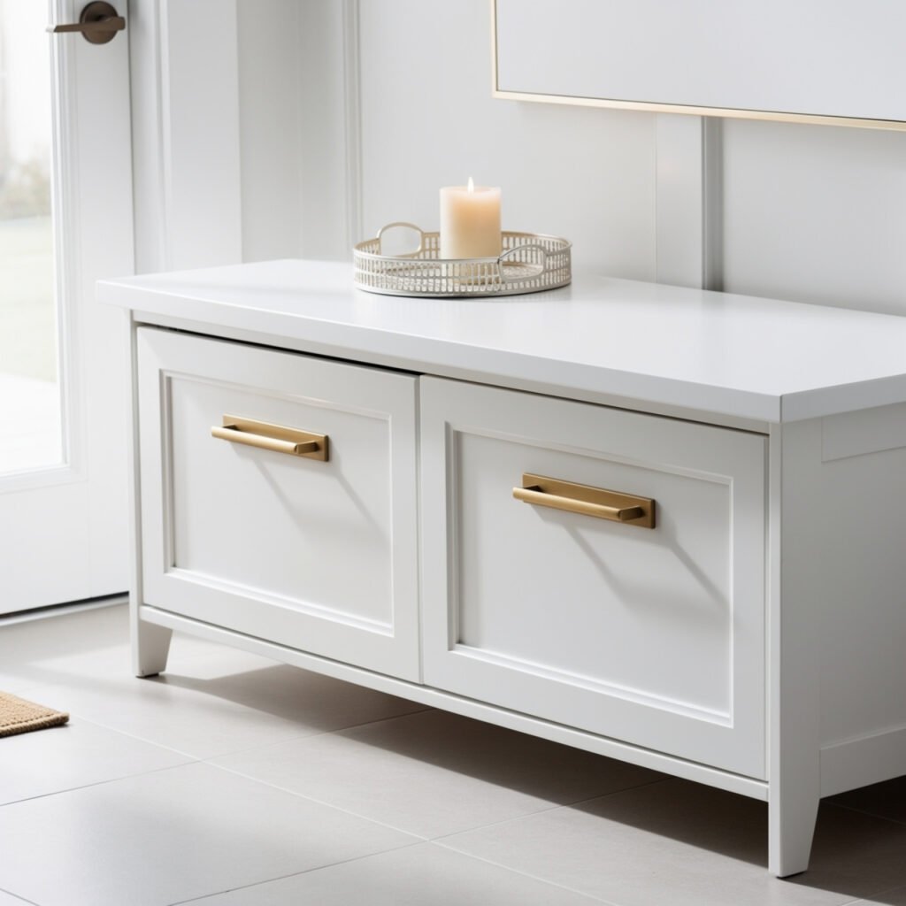 Entryway Bench with Drawers Ideas