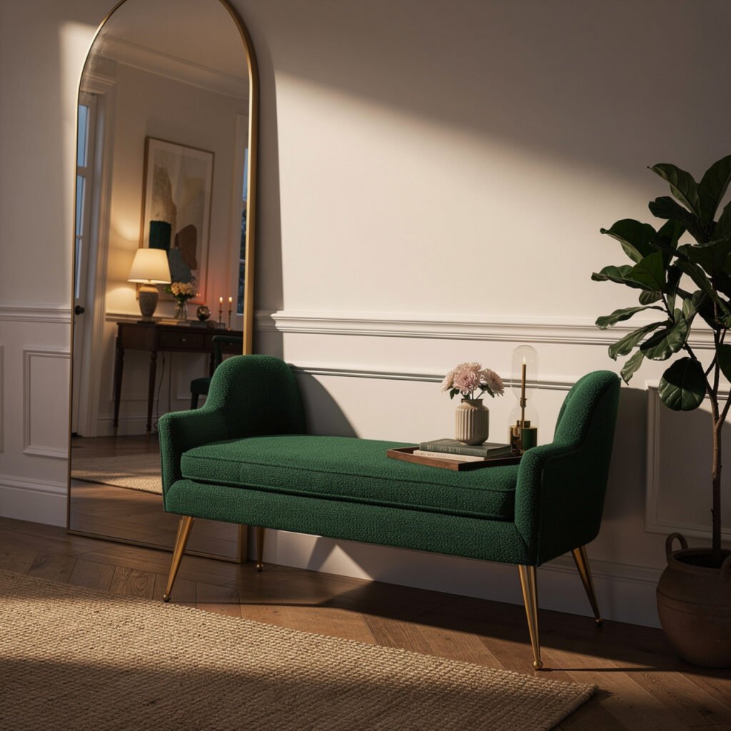 Upholstered Entryway Bench Ideas