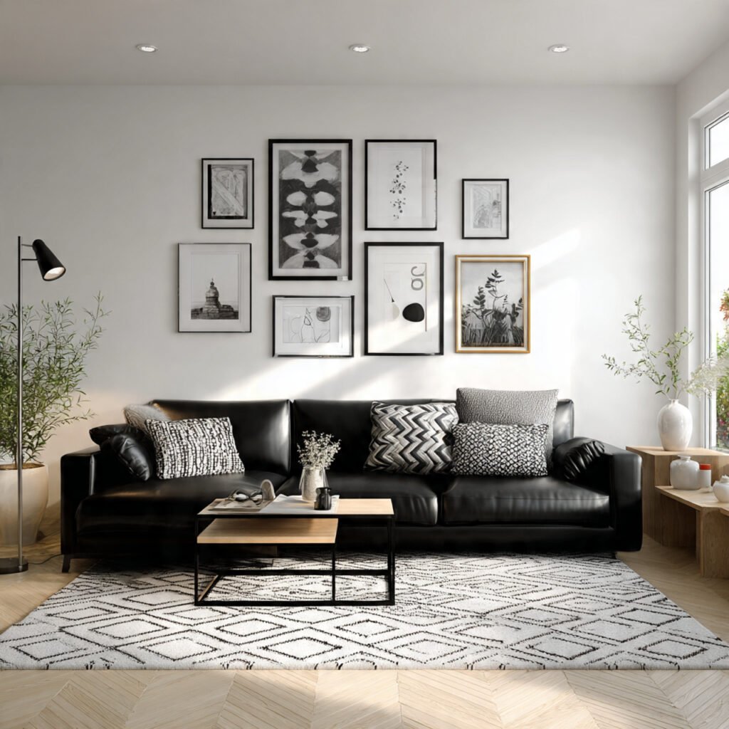 Black and White Wall Ideas
