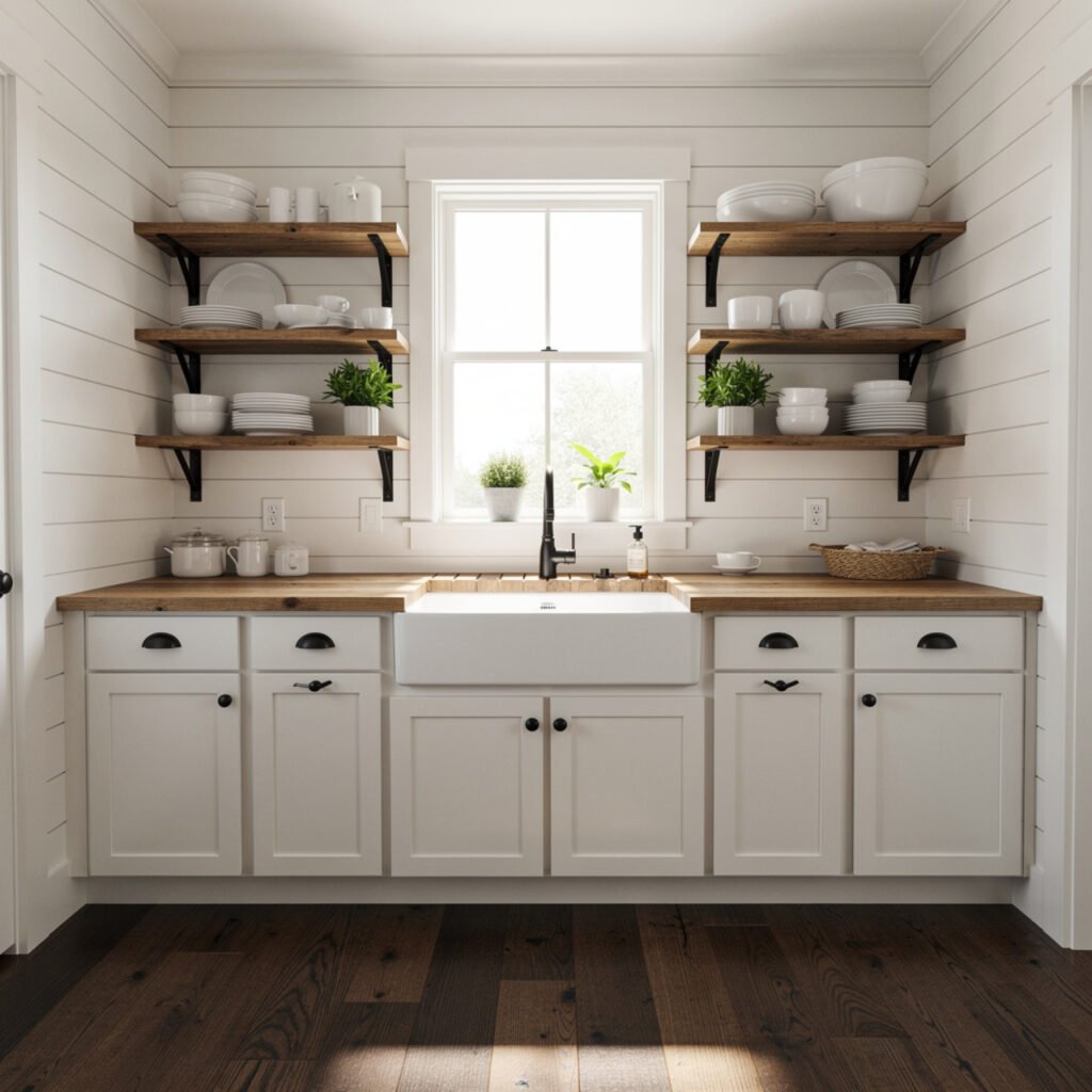 Shiplap Wall Kitchen Ideas