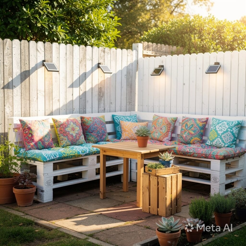 DIY Backyard Seating Area Ideas