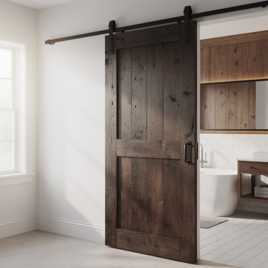 Barn Door Bathroom Ideas