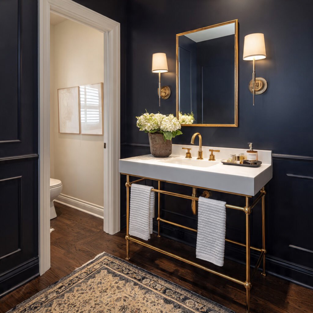 Half Bath Powder Room Ideas