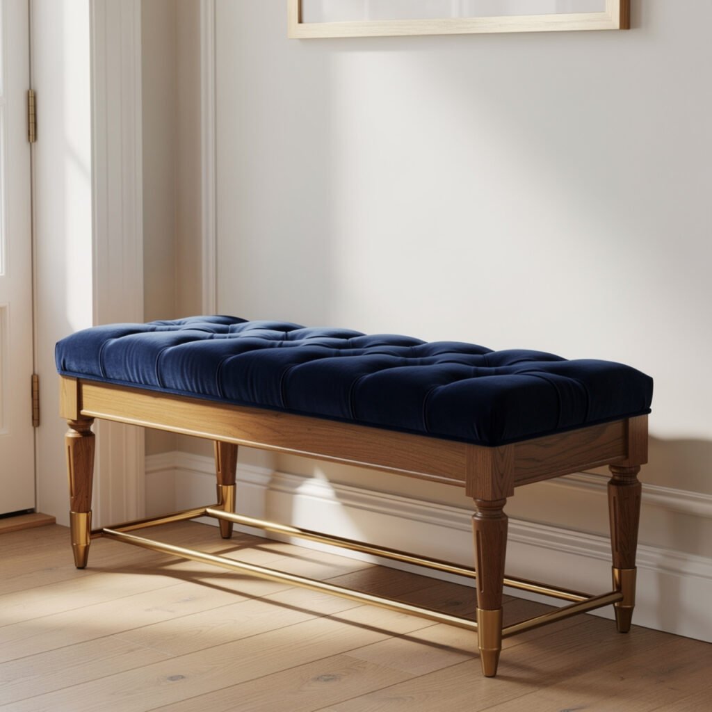 Entryway Bench with Cushion Ideas