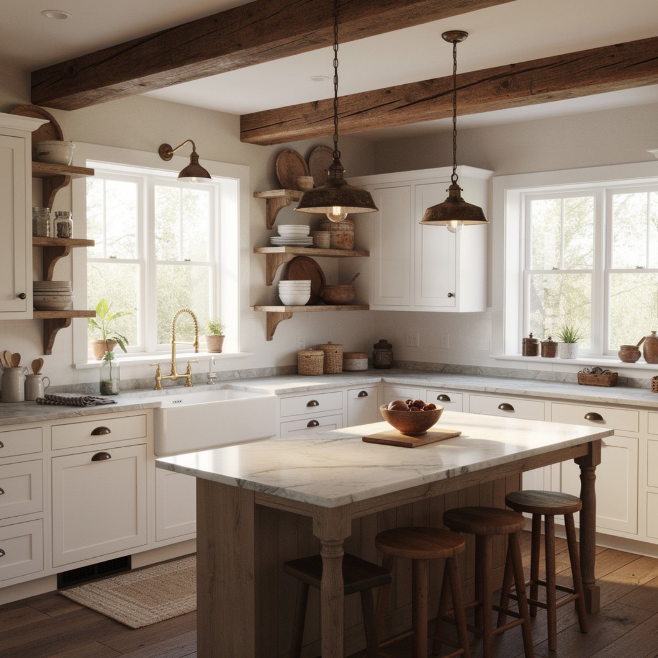 farmhouse kitchen design
