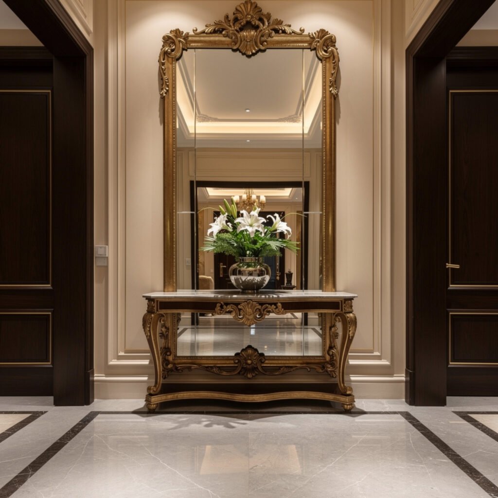 Large Mirror for Entryway Ideas