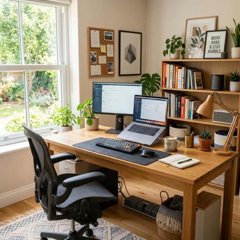 home office aesthetic