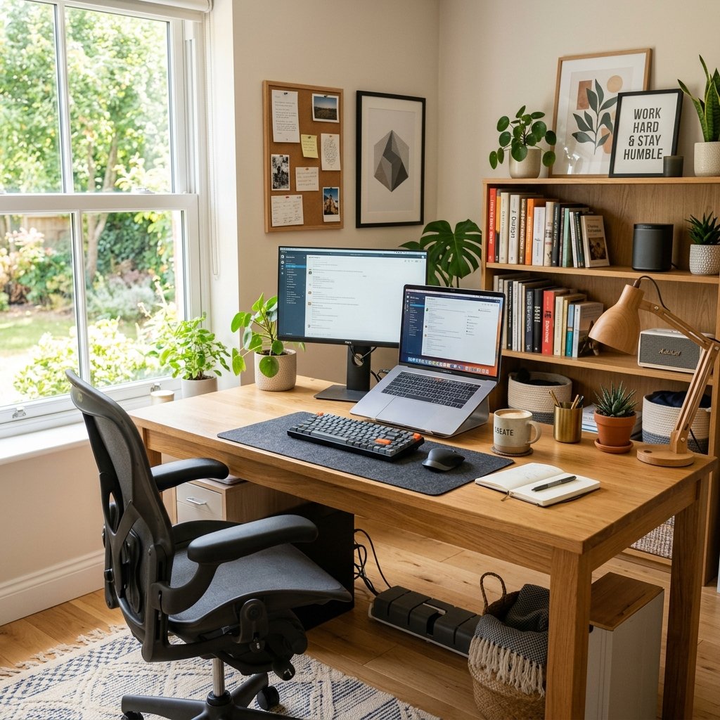 home office aesthetic