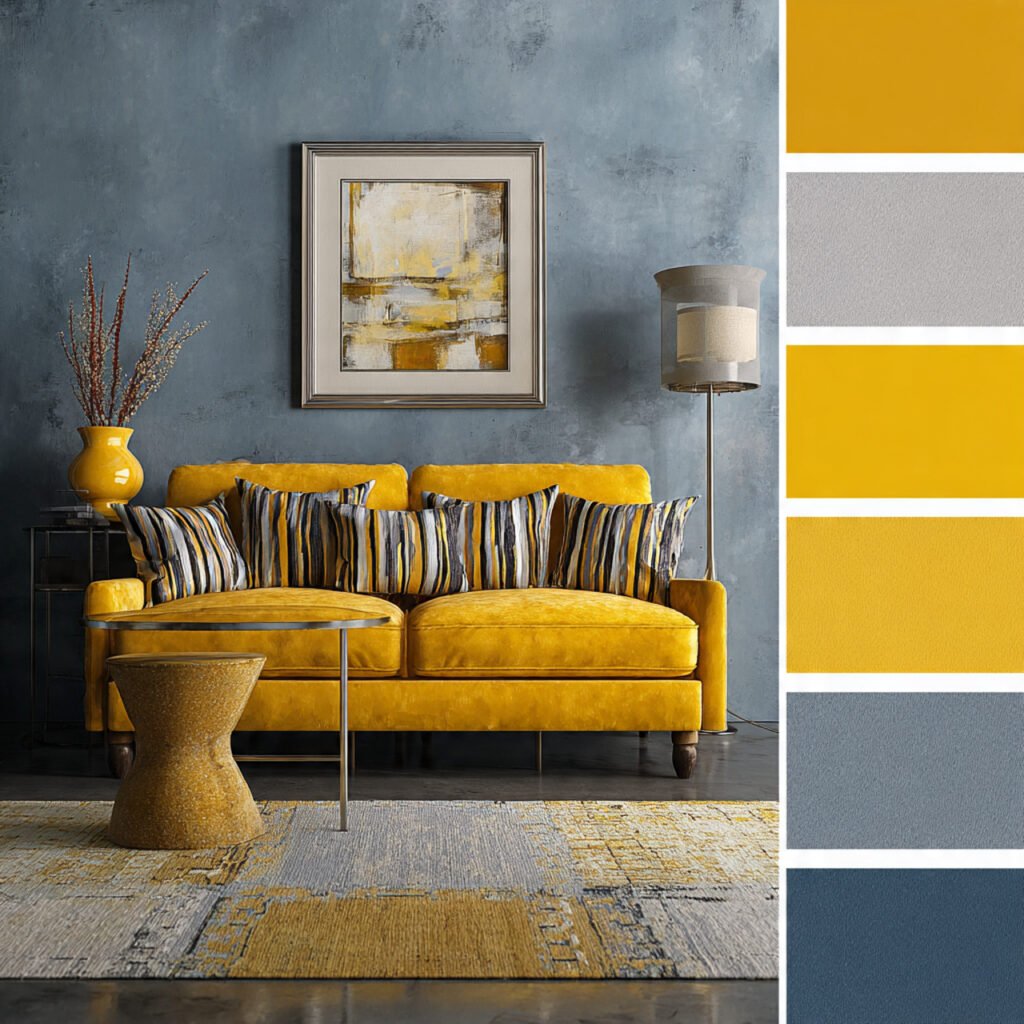 Sofa Wall Color Combination Ideas