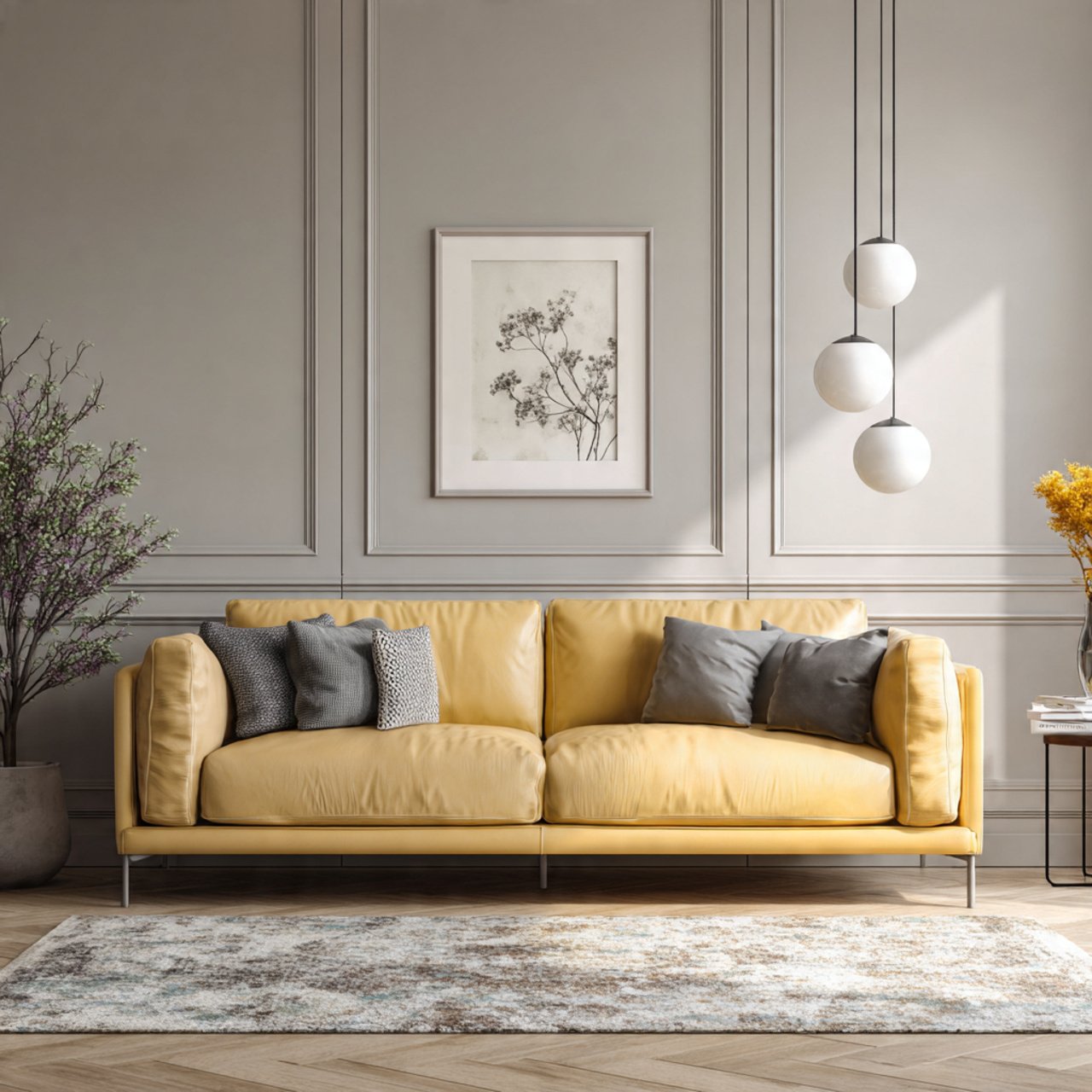 sofa wall