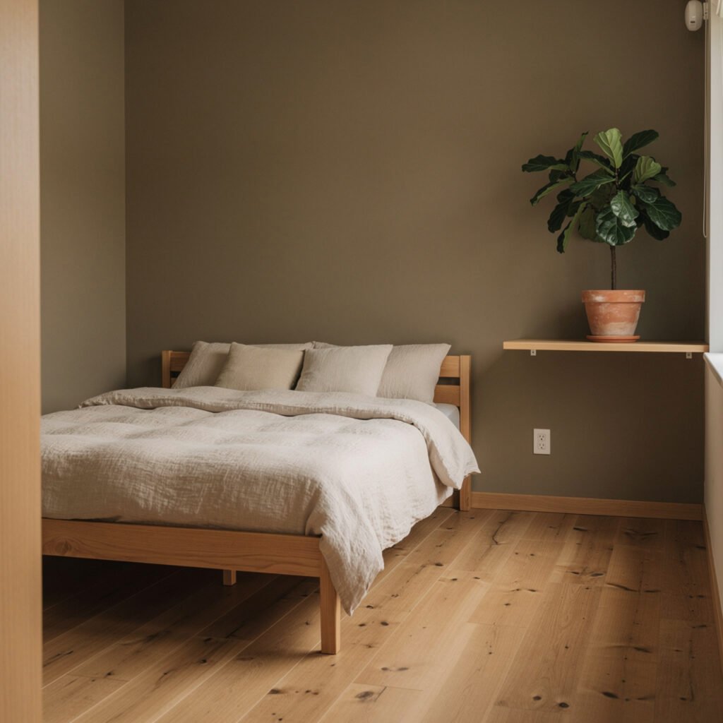 Japandi Small Bedroom Design