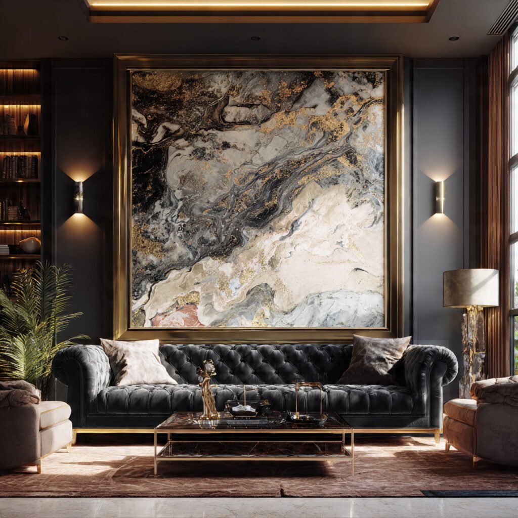 Luxury Sofa Wall Decoration Ideas