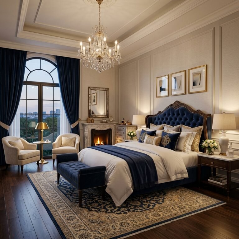 luxury bedroom decor
