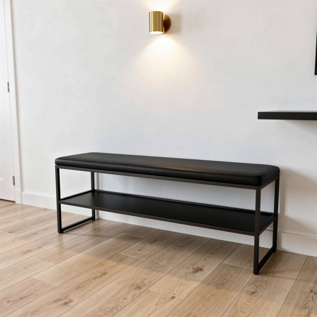 Black Entryway Bench Ideas