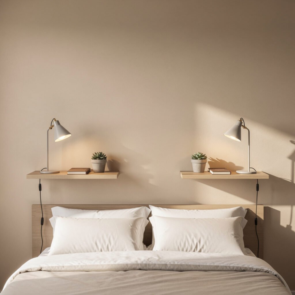 Floating Shelf Bedroom Decor