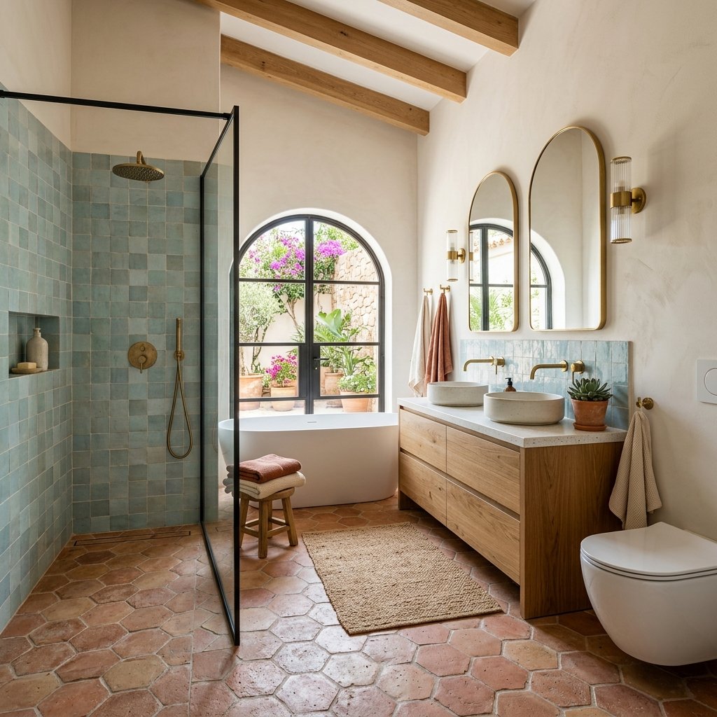 modern spanish bathroom
