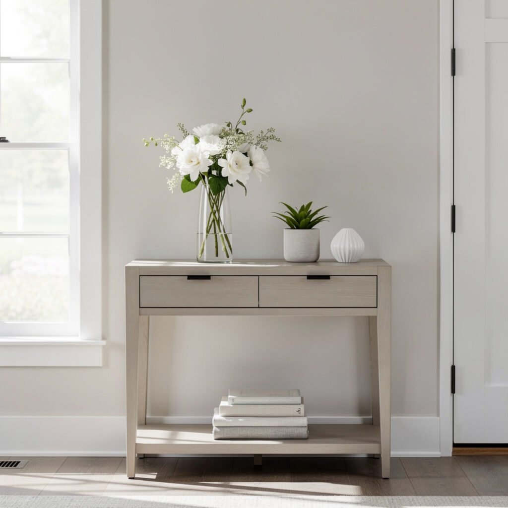 Home Staging Console Table Ideas