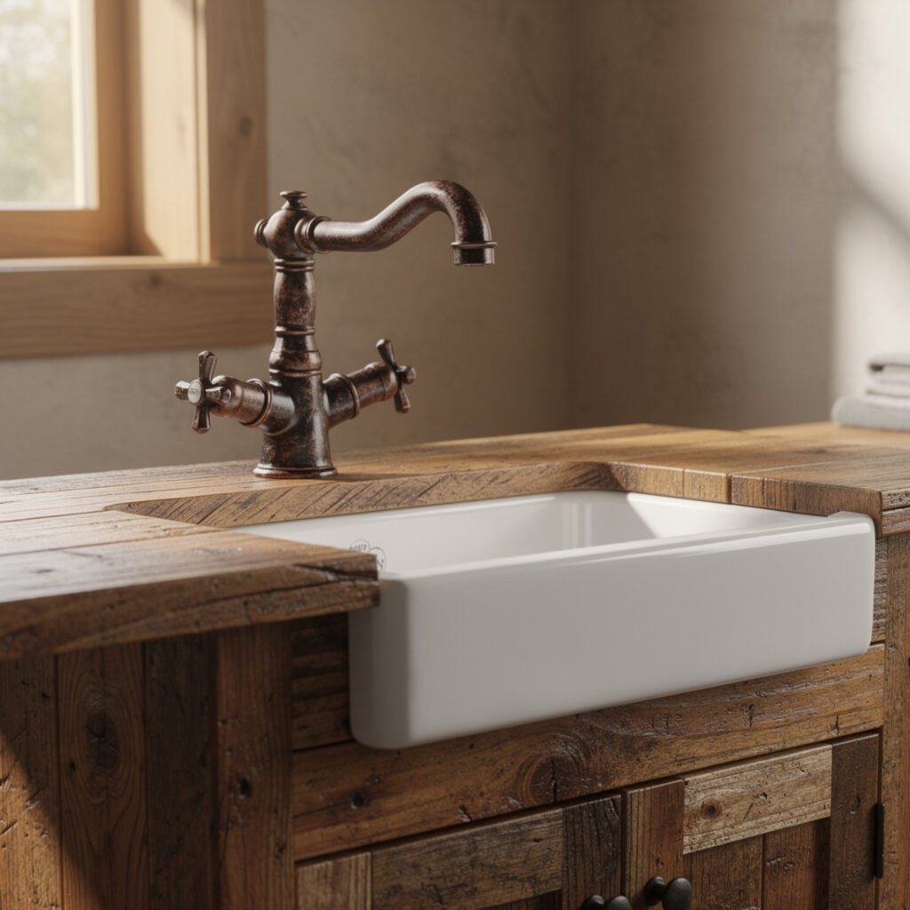  Antique Faucet Fixture Ideas diy farmhouse bathroom decor 
