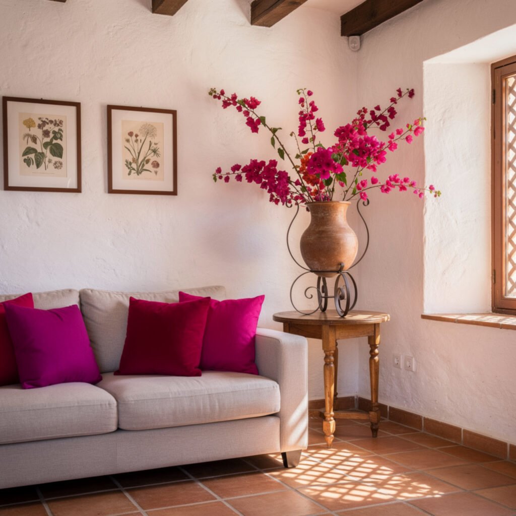Bougainvillea Inspired Interior Ideas