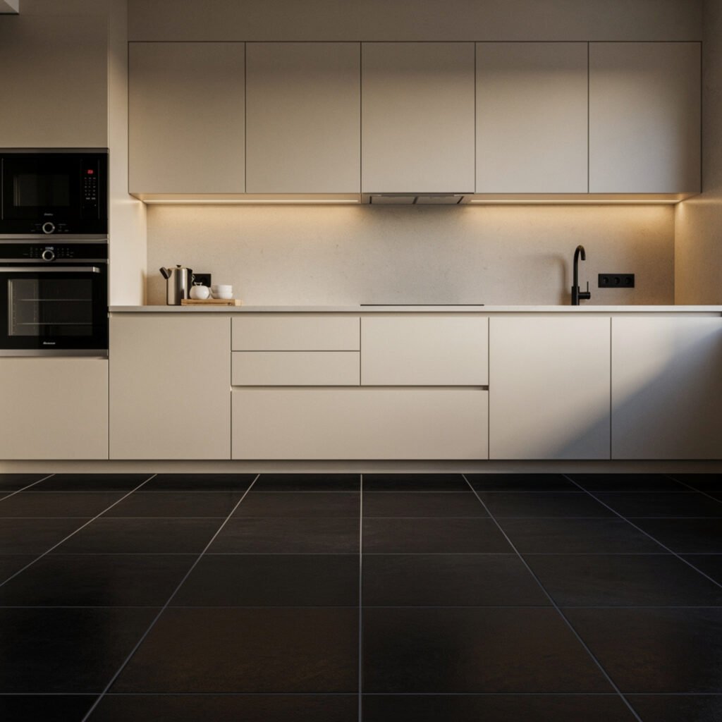 Black Kitchen Floor Ideas