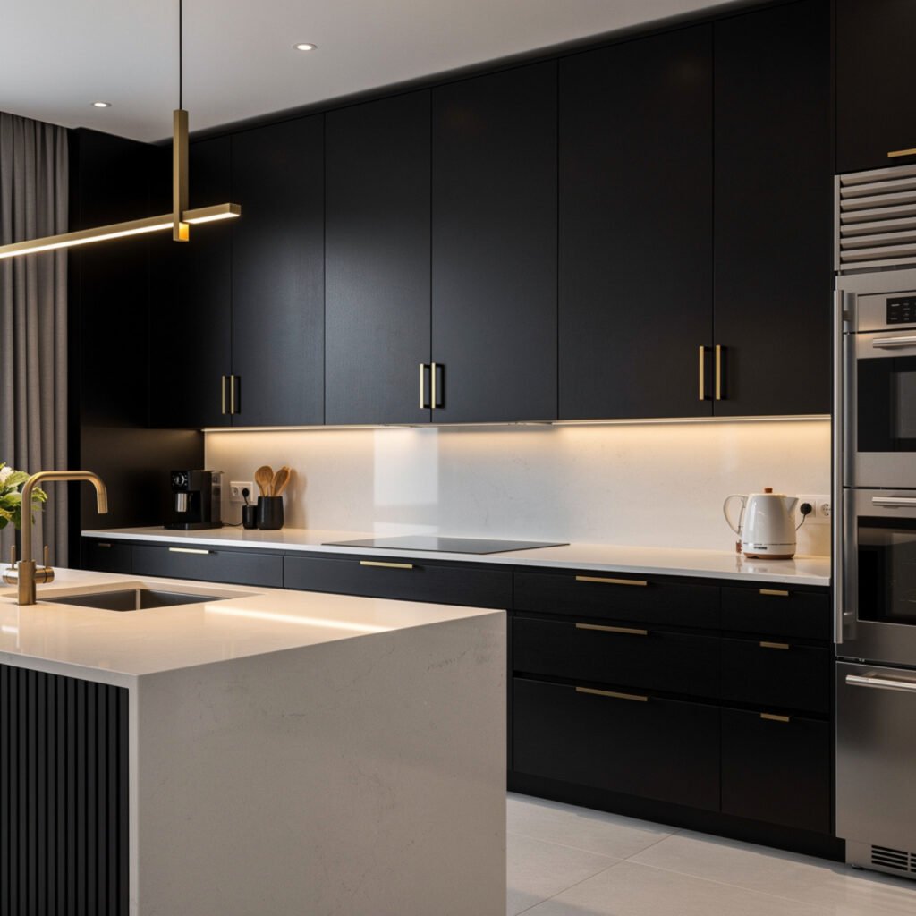 Black Kitchen Cabinet Ideas
